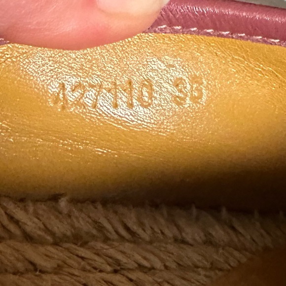 GUCCI Milticolor GG Floral Print Supreme Canvas Espadrille Flats - Picture 5 of 5